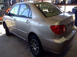 2005 TOYOTA COROLLA, GOLD, LE MODEL, 1.8L, MT     Z25205